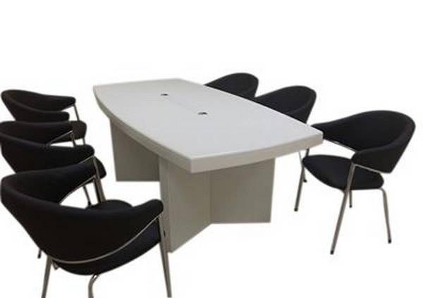 שולחן ישיבות דגם 2005 לבן