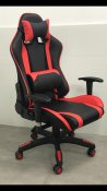 כסא גיימר אדום שחור