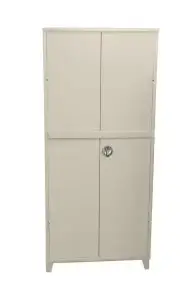 ארון מתכת 2 דלתות מוט ביטחון